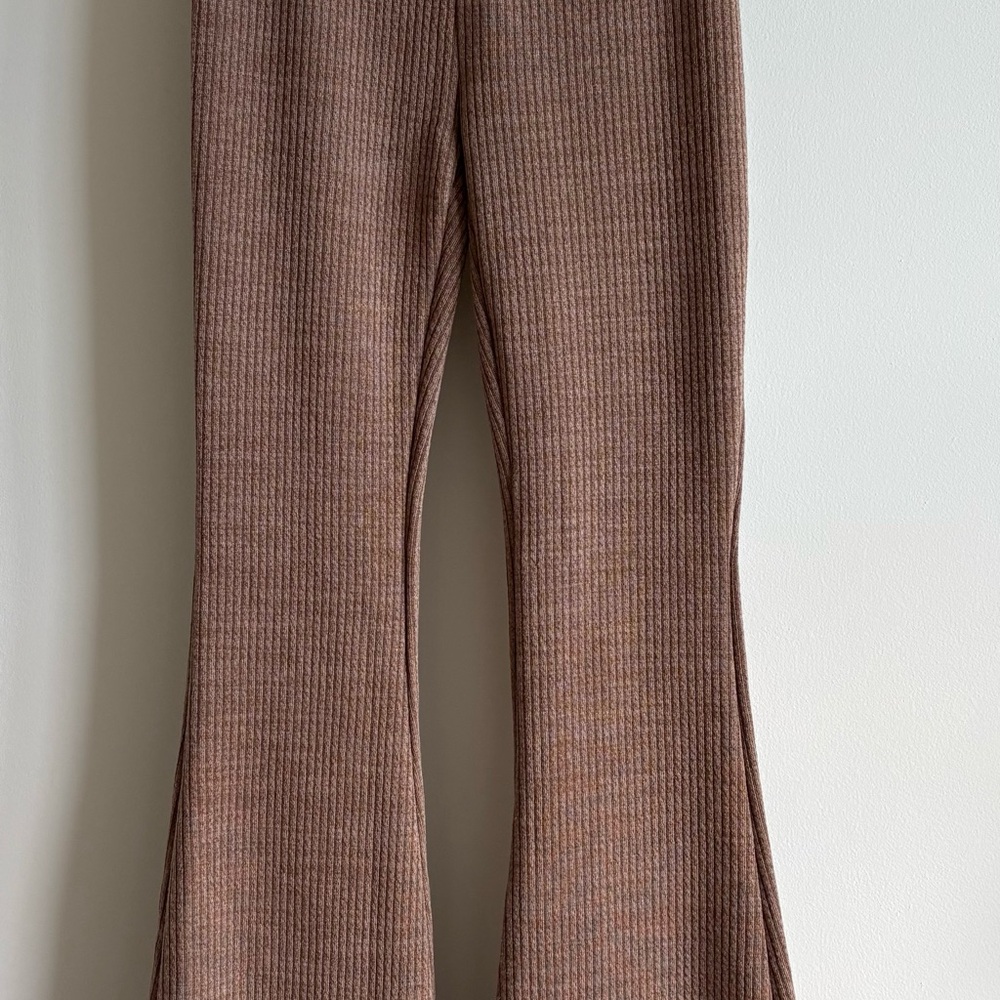 American Eagle ribbed high rise pants